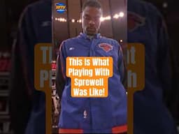 Latrell Sprewell made his #knicks debut 26 years ago! #shorts