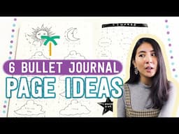 6 Bullet Journal Page Ideas to Increase Productivity