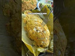 Delicious Banana Leaf Curry Steamed Fish from East Timor #recipes #easttimor