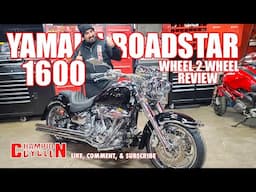 Yamaha Roadstar 1600 Metric Cruiser Wheel 2 Wheel Review and Build Overview