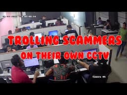 Trolling Scammers On Their Own CCTV