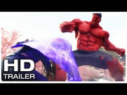 CAPTAIN AMERICA BRAVE NEW WORLD "Cap Uses Vibranium Shield Against Red Hulk" Trailer (NEW 2025)