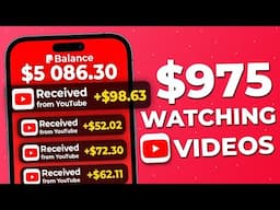 Make Money by Watching YouTube Videos: Earn $3.23 Every Minute