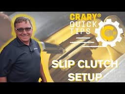 Crary® Quick Tips | Slip Clutch Setup