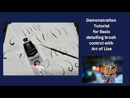 Help in Getting your Detail Brush in Control - Detailing Demo Tutorial with Art of Lise - ASMR