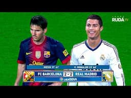 3 Times Messi and Cristiano Ronaldo made History in El Clasico!