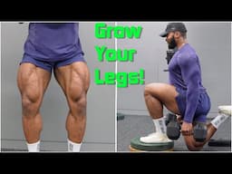 The #1 workout to GROW your LEGS (No Squats) | Beginners & Advanced