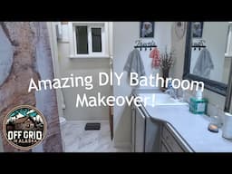 Amazing DIY Bathroom Makeover!