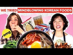 We Made Americans Eat SPICY Korean Food… HUGE Mistake?!