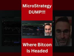 Bitcoin MicroStrategy Dump #trading #cryptocurrency #crypto #digitalcurrency