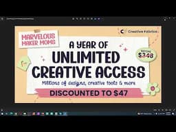 Creative Fabrica Mother's Day Promo, Unlimited Access Or Free Trial, Marvelous Maker Moms