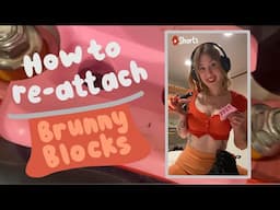 How to Re-Attach Your Brunny Hardcore Blocks - WITHOUT Taking Everything Off Your Roller Skates!