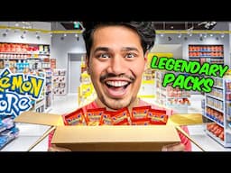 I Finally Bought LEGENDARY PACKS For My Pokemon Card Shop 😍🤑