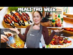 FAMILY MEALS OF THE WEEK | Budget, Healthy, Filling and EASY Meals I Made This Week