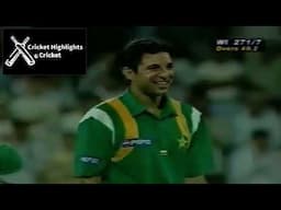 Pakistan vs West Indies Match 2 Sharjah Akai Singer Champions Trophy 1997 - Cricket Highlights