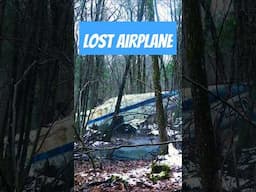 LOST airplane crashout stuck in the woods #urbex #abandoned