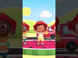 Weeee Oooo Firefighter Song 👨‍🚒 #cocomelon