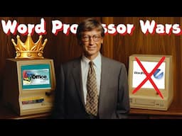 The Word Processor Wars: How Microsoft Word Crushed WordPerfect