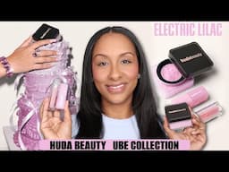 Huda Beauty Ube Collection Review 💜 | Ube Birthday Cake Powder Blush & Gloss | Mo Makeup Mo Beauty