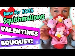 VALENTINES SQUISHMALLOWS BOUQUET | PLUSH BOUQUET MICROMALLOWS