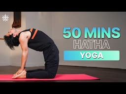 50 Mins Hatha Yoga at Home | Yoga For Beginners | Yoga At Home | Yoga Practice | @cult.official