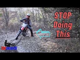 2 Turning Mistakes Most Beginner Trail Riders Make On A Dirt Bike