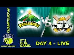 🔴 LIVE Windward vs Jamaica - Day 4 | West Indies Championship 2025 | 1st February