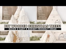 Make Holiday DIY Decor Using Scrap Wood!