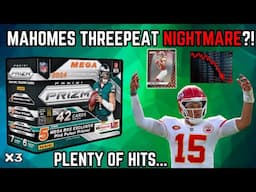 Will a Chiefs win Crash the Card Market? 2024 Prizm Mega Unboxing!