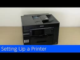 ET-16605 Series - Setting Up a Printer