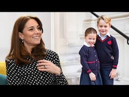 Kate reveals what Prince George and Princess Charlotte are learning at school