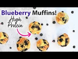 Cottage Cheese Blueberry Muffins & Glory Bowl Salad