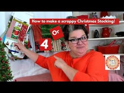 DIY Scrappy Christmas Stockings: A Fun, Easy Quilting Project!