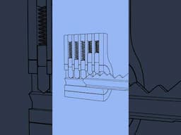 A quick recap on how locks work #animation #blender #onshape #lock #mechanism #engineering