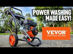 VEVOR 3600psi 7HP Petrol High Pressure Washer // What you want to see!!