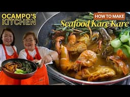 Kapampangan Style Seafood Kare Kare para sa Holidays!