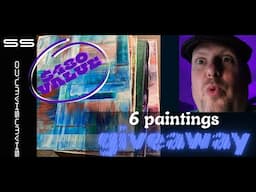 6 Painting Giveaway Contest worth $480