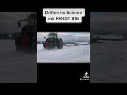 Driften im Schnee