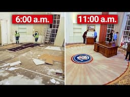 What Happens Inside the White House on Inauguration Day