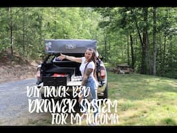 DIY Homemade Truck Bed Drawer System for Tacoma