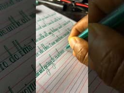 Handwriting practice in four lines | Four lines handwriting practice| #youtubeshorts #handwriting