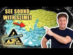 Visualizing Sound with Slime | Awesome Experiments You Can Do at Home | Science Max