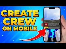 How to Make a Crew in Blox Fruits Mobile 2025