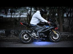 R15 vs NS400🥵 CRAZY REACTION #youtube #sundayfunday #stunt  #yamaha