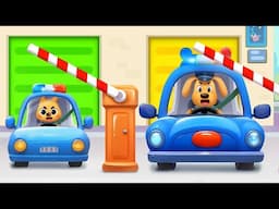 🔴LIVE | Kids' Driving Center | Jobs and Career Pretend Play | Safety Rules | Sheriff Labrador