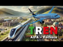 Así sera el Tren AIFA – Pachuca