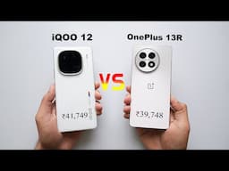 iQOO 12 vs OnePlus 13R Ultimate Speed & Gaming Test 🔥 | Which is Best? (HINDI)