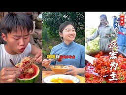 Eating Spicy Foods and Funny Pranks 2022! || Funny Mukbang || TikTok - Songsong and Ermao