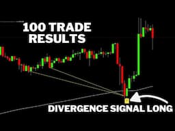 Trend Following Divergence Trade Signals Tested 100 Trades - How to Trade Divergence