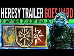 Destiny 2: INSANE HERESY TRAILER! Act ROADMAP, New Enemy, Hive Armor, Story Info, New Exotic & More